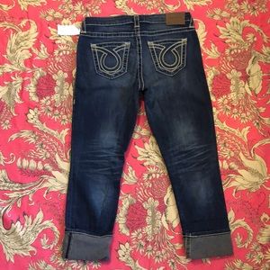 Big Star Maddie crop jeans Size 28.